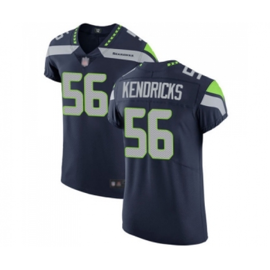 Men's Seattle Seahawks #56 Mychal Kendricks Navy Blue Team Color Vapor Untouchable Elite Player Football Jersey - Ujersey