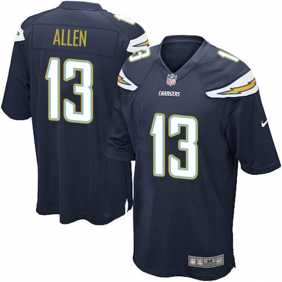 Men's Nike Los Angeles Chargers #13 Keenan Allen Game Navy Blue Team Color NFL Jersey - Ujersey