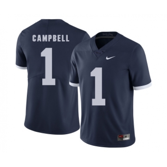 Penn State Nittany Lions 1 Chris Campbell Navy College Football Jersey - Ujersey