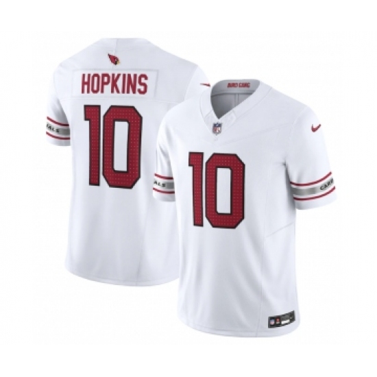 Men's Arizona Cardinals #10 DeAndre Hopkins White Vapor Untouchable F.U.S.E. Limited Stitched Football Jersey - Ujersey