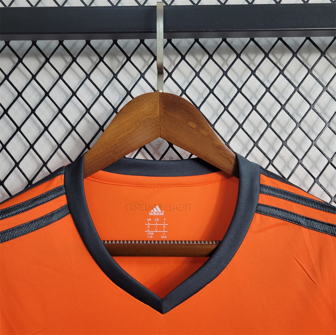 Real Madrid Retro Jersey Third Away Long Sleeve Custom Soccer Shirt 2013/14 - ujerseystore