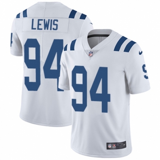 Youth Nike Indianapolis Colts #94 Tyquan Lewis White Vapor Untouchable Elite Player NFL Jersey - Ujersey