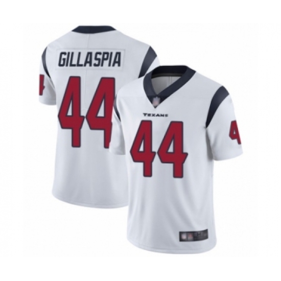 Men's Houston Texans #44 Cullen Gillaspia White Vapor Untouchable Limited Player Football Jersey - Ujersey