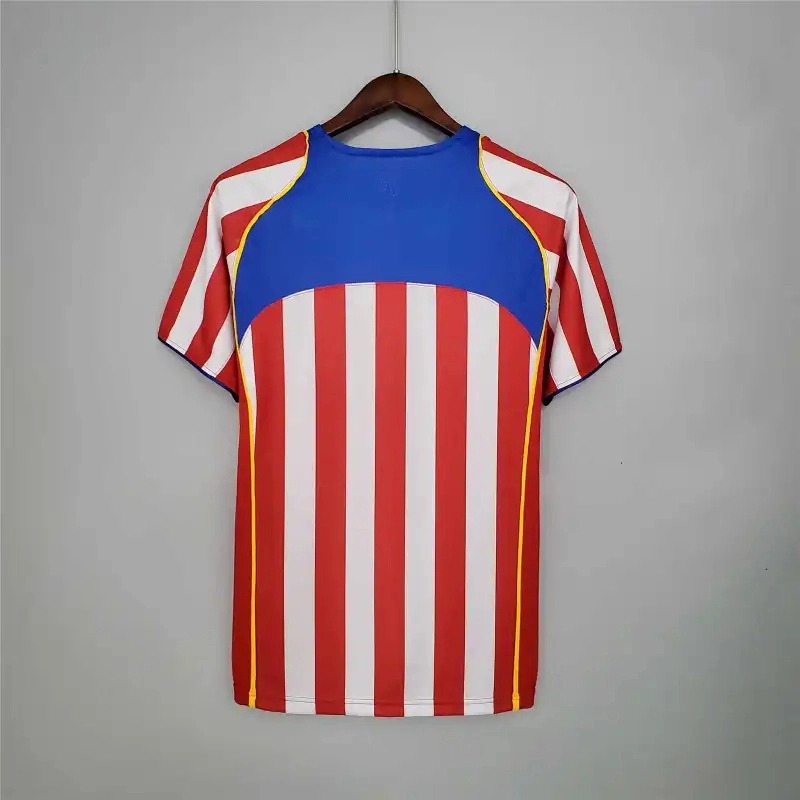 Atletico Madrid Retro Soccer Jersey Home Shirt 2004/05 - U-jersey