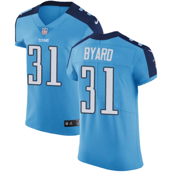 Men's Nike Tennessee Titans #31 Kevin Byard Light Blue Team Color Vapor Untouchable Elite Player NFL Jersey