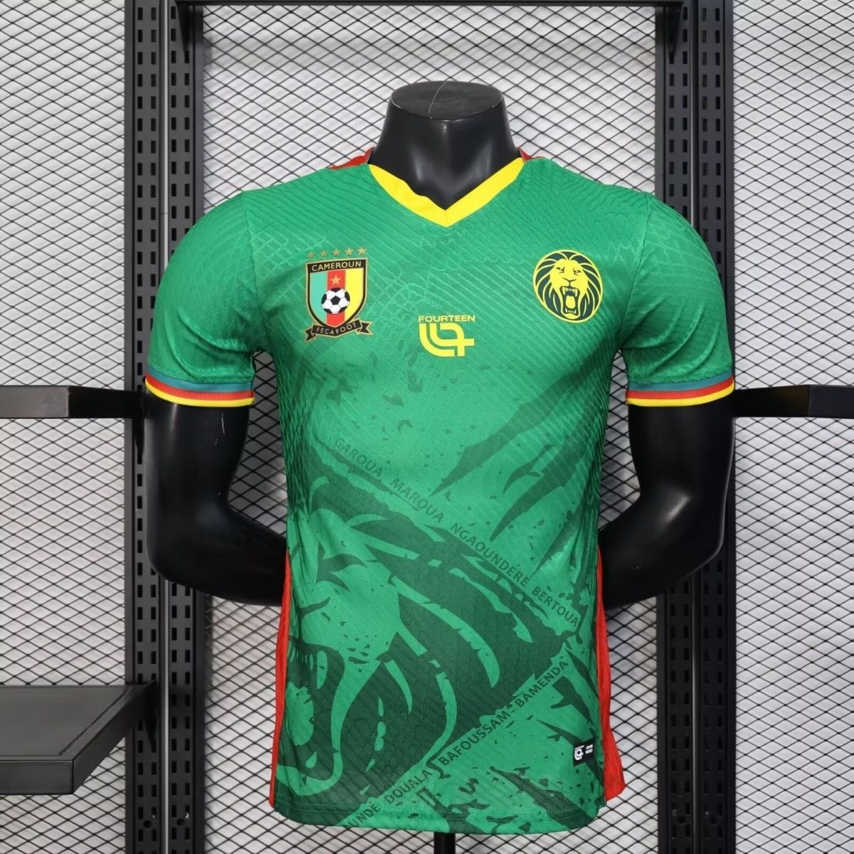 Cameroon Soccer Jersey Home Shirt 2025 - Ujersey NHL