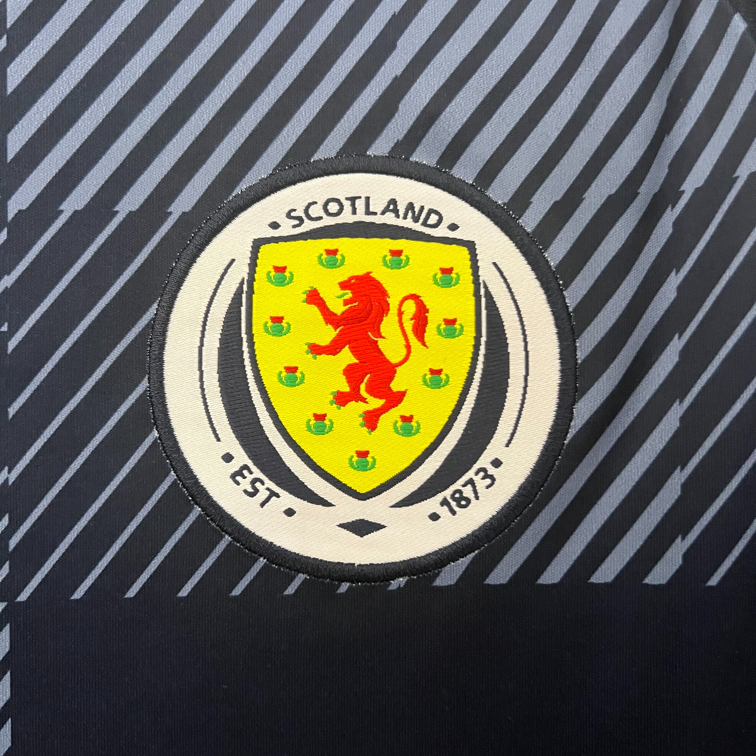 Scotland Soccer Jersey Home Custom Shirt 2024 - ujerseystore