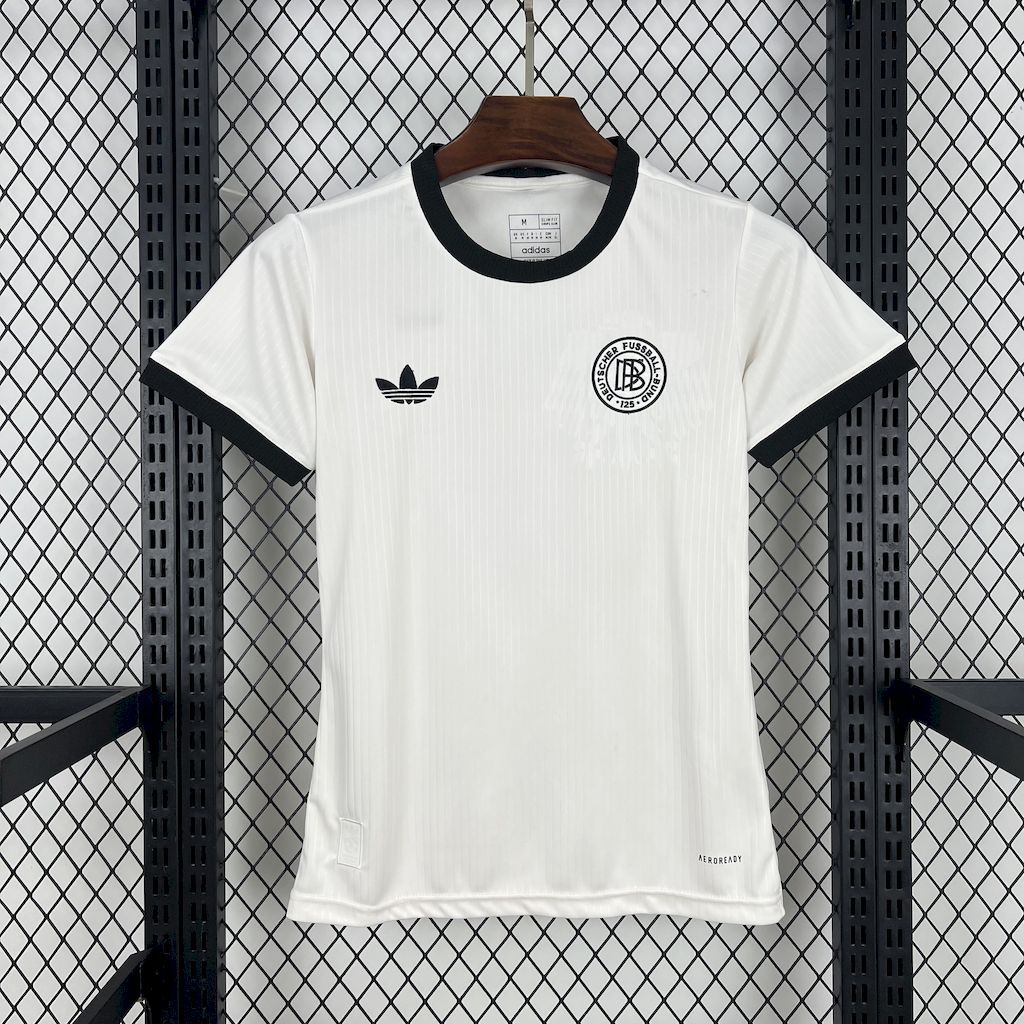 Germany Football Jersey Women's Custom Shirt 2025 125th Anniversary - ujerseystore