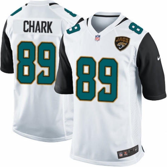 Men's Nike Jacksonville Jaguars #89 DJ Chark Game White NFL Jersey - Ujersey