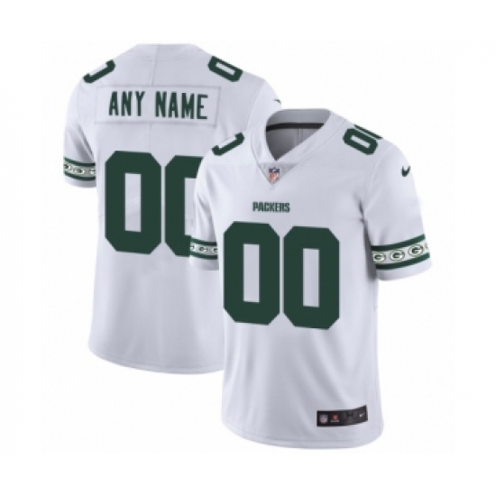 Men's Green Bay Packers Customized White Team Logo Cool Edition Jersey - Ujersey