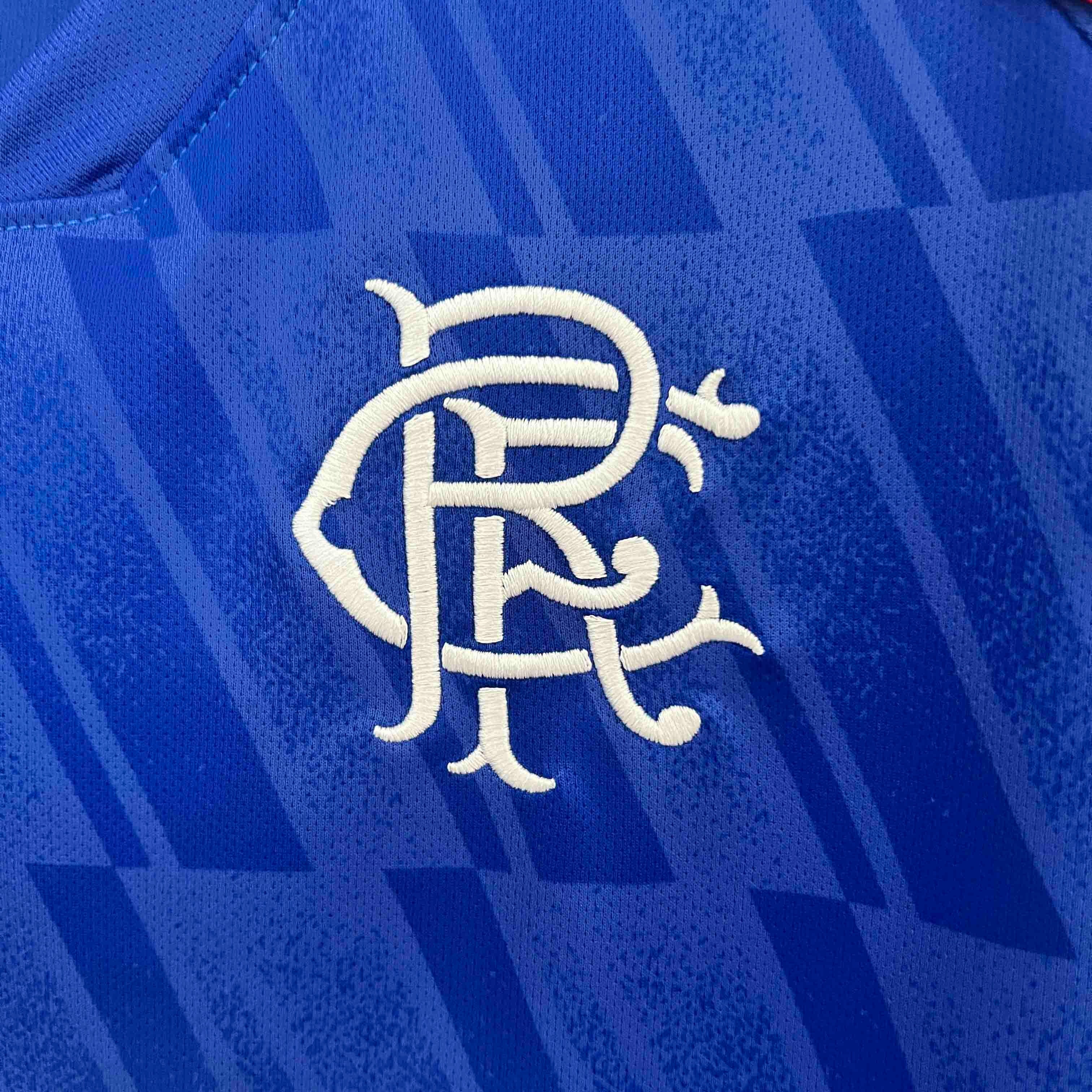 Rangers FC Soccer Jersey Home Custom Shirt 2024/25