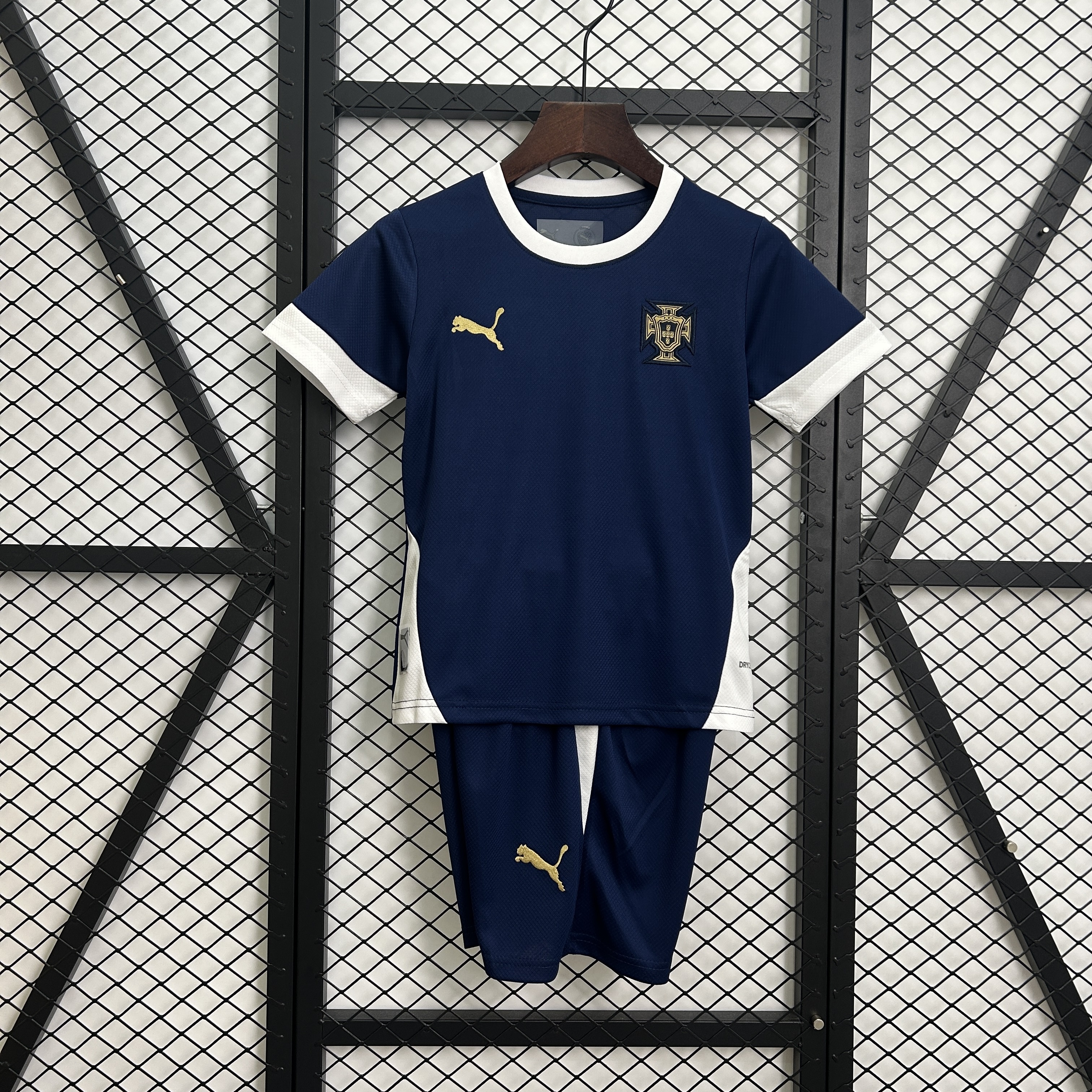 Portugal Training Football Uniform Kids Kit Jersey+Shorts 2025 - Ujersey NHL