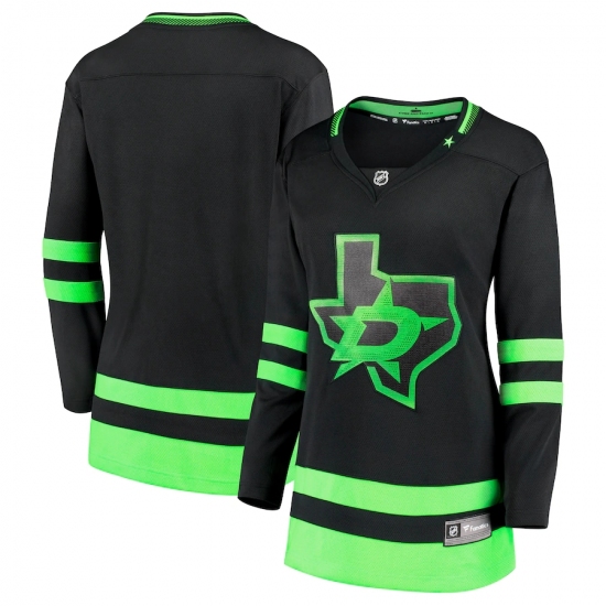 Women's Dallas Stars Fanatics Branded Black 2020-21 Alternate Premier Breakaway Jersey