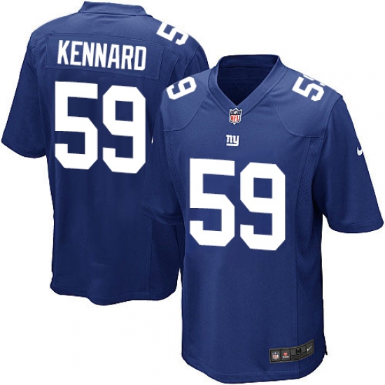 Men's Nike New York Giants #59 Devon Kennard Game Royal Blue Team Color NFL Jersey - Ujersey