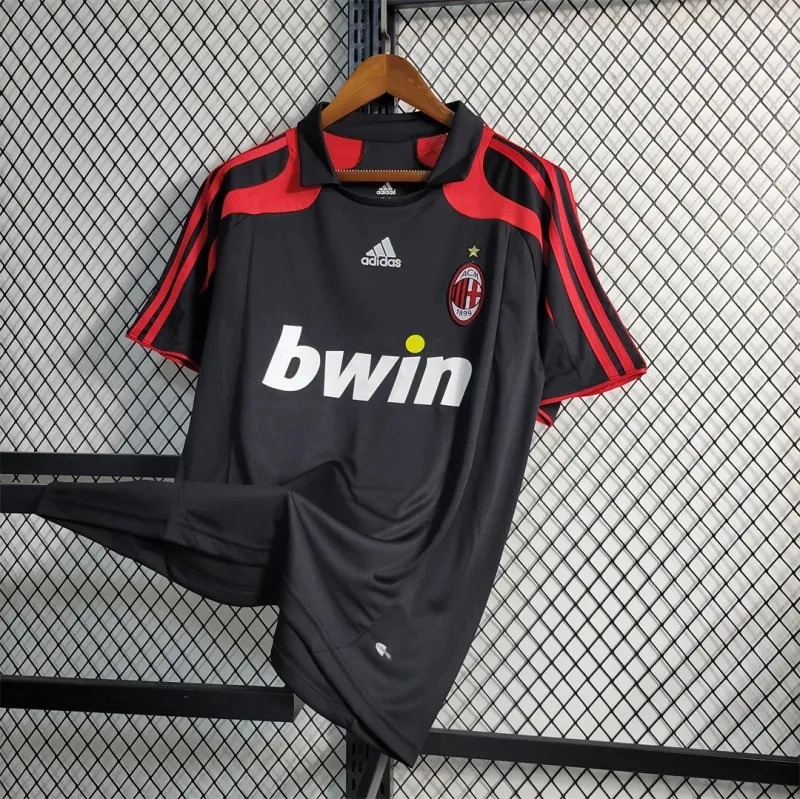AC Milan Retro Soccer Jersey Third Away Custom Shirt 2007/08 - ujerseystore