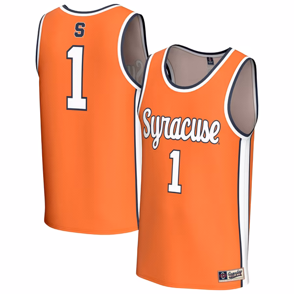 Unisex GameDay Greats Orange Syracuse Orange Lightweight Collegiate Basketball Fashion Jersey - Ujersey