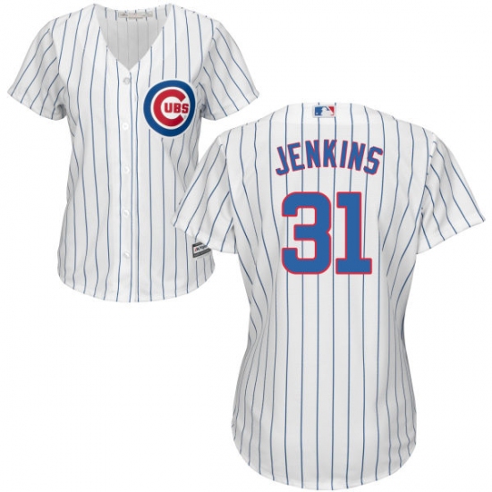 Women's Majestic Chicago Cubs #31 Fergie Jenkins Authentic White Home Cool Base MLB Jersey - Ujersey