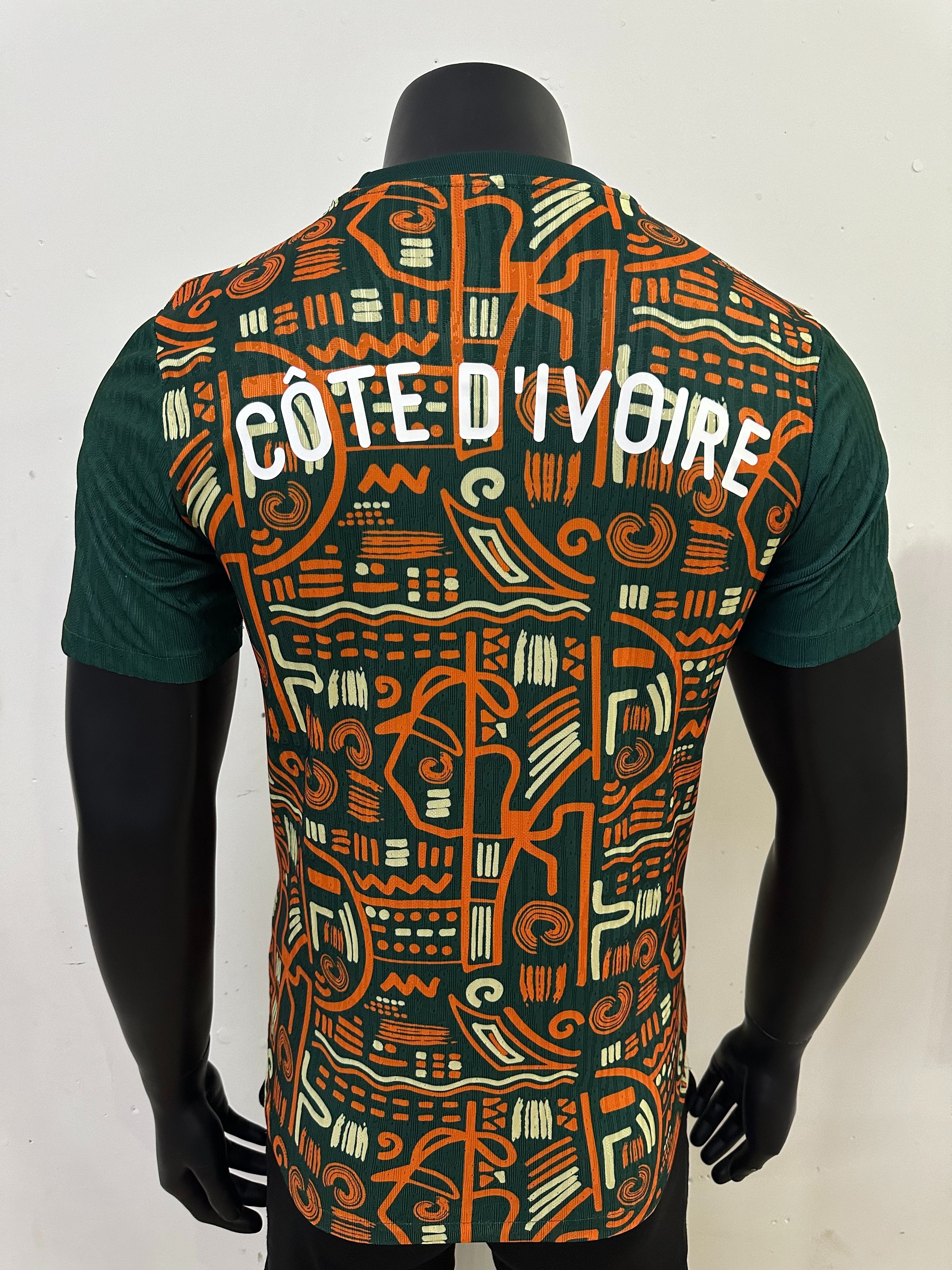 Côte d'Ivoire Soccer Jersey Training Shirt 2025 - U-jersey
