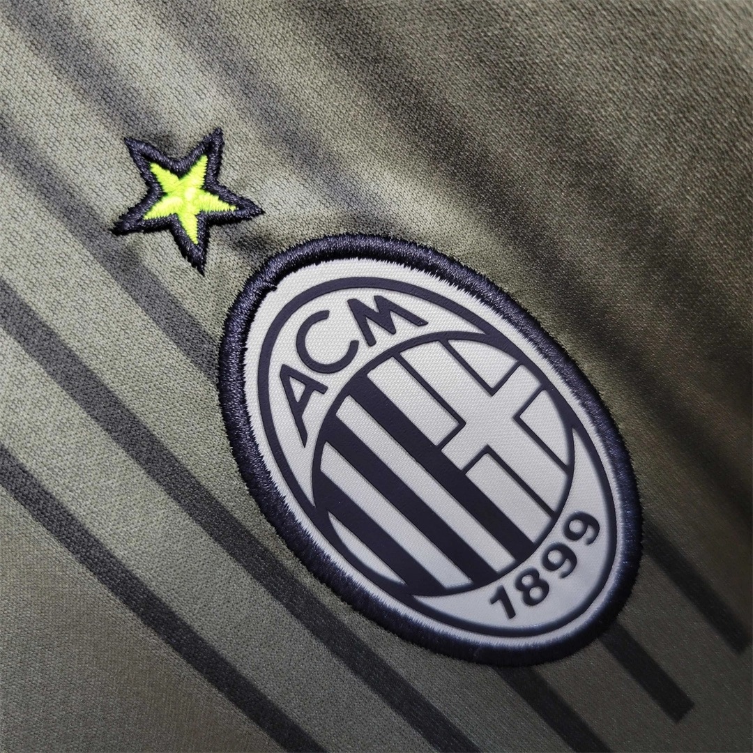 AC Milan Retro Soccer Jersey Third Away Custom Shirt 2022/23