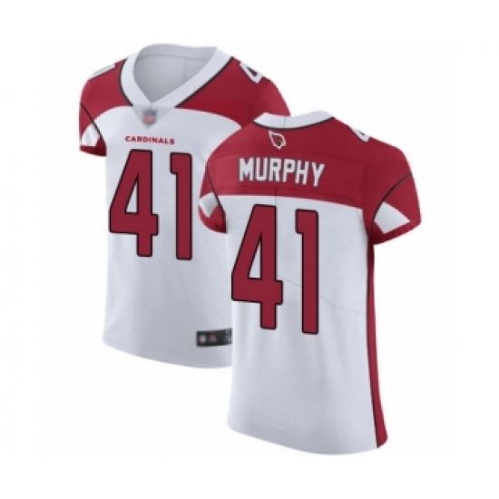 Men's Arizona Cardinals #41 Byron Murphy White Vapor Untouchable Elite Player Football Jersey - Ujersey