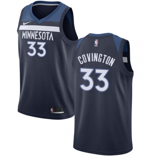 Women's Nike Minnesota Timberwolves #33 Robert Covington Swingman Navy Blue NBA Jersey - Icon Edition - Ujersey