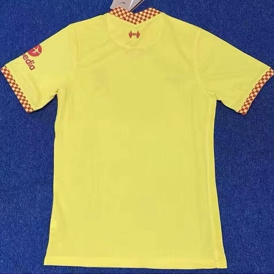 Liverpool Retro Football Jersey Third Away Custom Shirt 2021/22 - ujerseystore