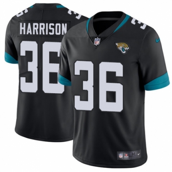 Youth Nike Jacksonville Jaguars #36 Ronnie Harrison Teal Green Team Color Vapor Untouchable Limited Player NFL Jersey - Ujersey