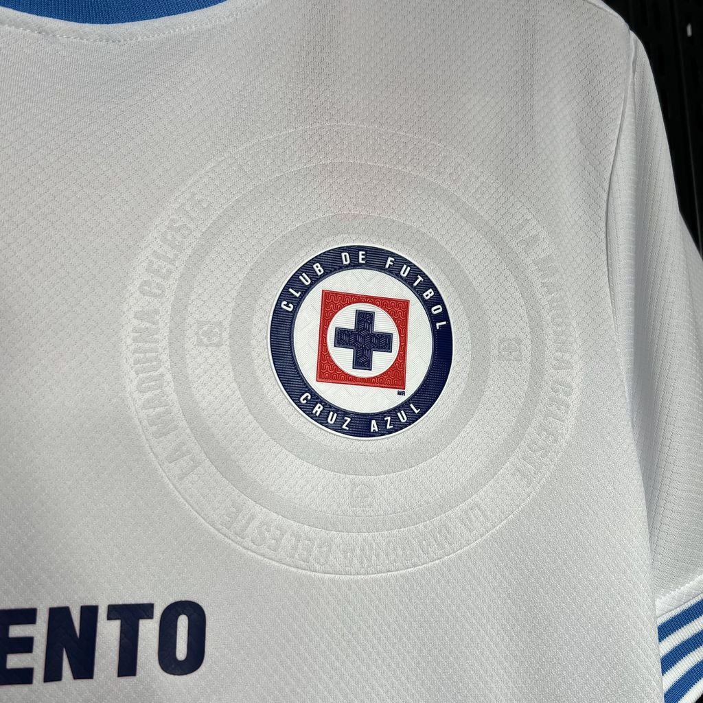 Cruz Azul Soccer Jersey Away Custom Shirt 2024/25 - Ujersey NHL