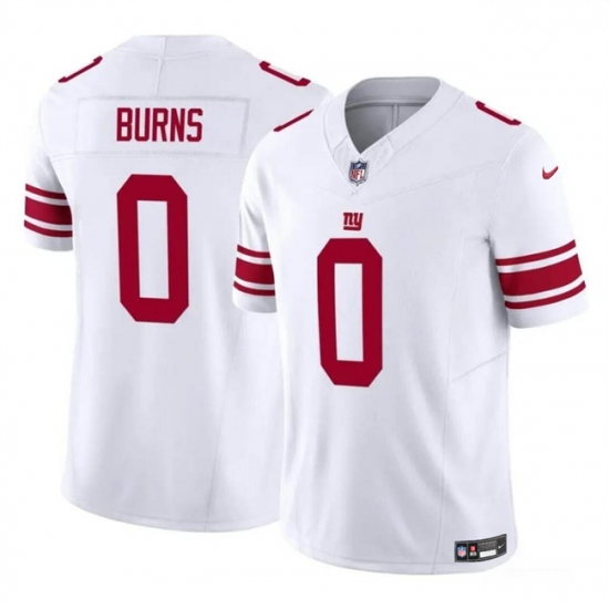 Men's New York Giants #0 Brian Burns White 2023 F.U.S.E. Vapor Untouchable Limited Football Stitched Jersey - Ujersey
