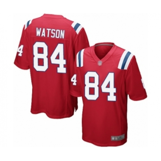 Men's New England Patriots #84 Benjamin Watson Game Red Alternate Football Jersey - Ujersey