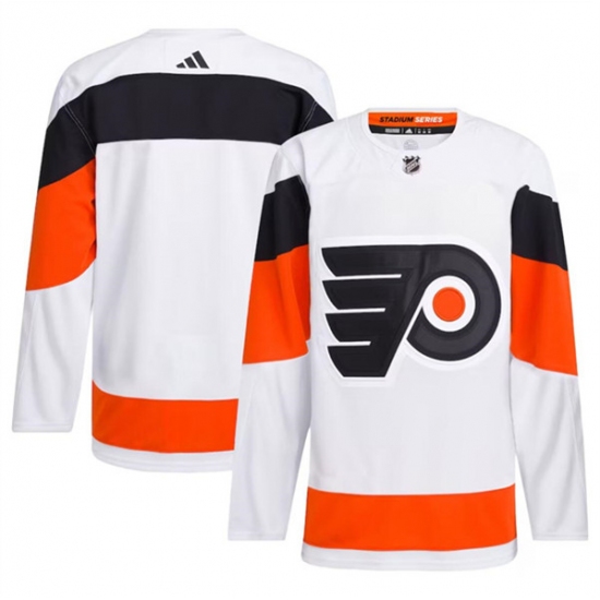 Men's Philadelphia Flyers Blank White 2024 Stadium Series Stitched Jersey - Ujersey