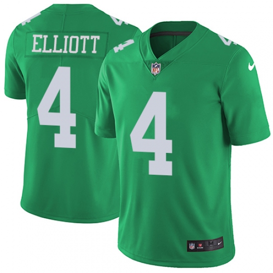 Youth Nike Philadelphia Eagles #4 Jake Elliott Limited Green Rush Vapor Untouchable NFL Jersey - Ujersey
