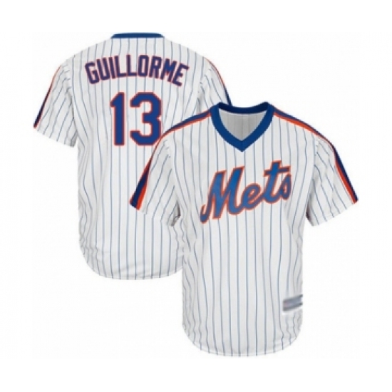 Youth New York Mets #13 Luis Guillorme Authentic White Alternate Cool Base Baseball Player Jersey - Ujersey