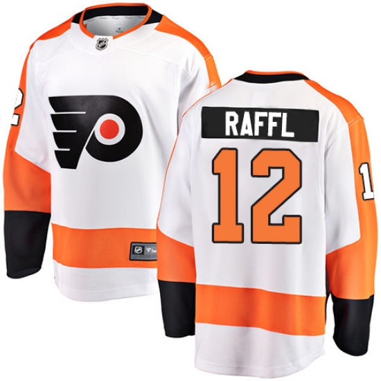 Youth Philadelphia Flyers #12 Michael Raffl Fanatics Branded White Away Breakaway NHL Jersey - Ujersey