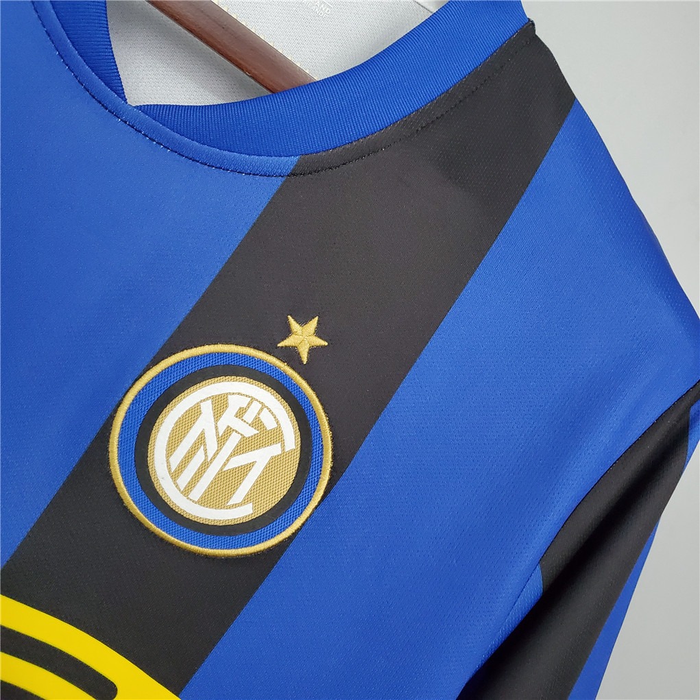 Inter Milan Jersey Custom Home Soccer Jersey 2008/09 - Ujersey