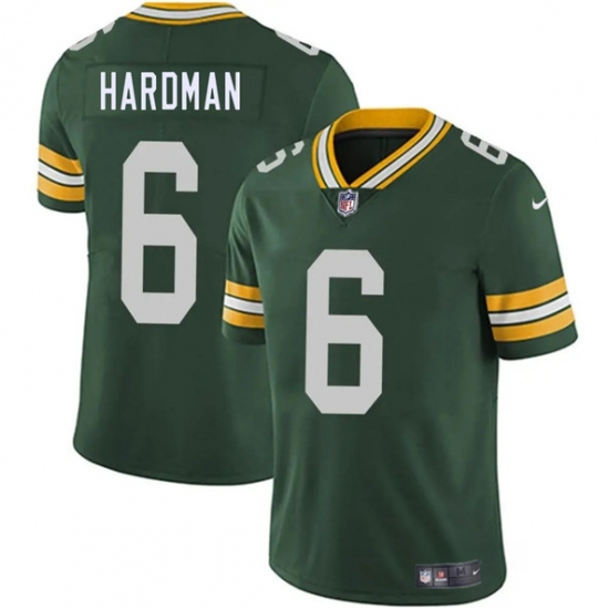 Men's Green Bay Packers #6 Mecole Hardman Green 2025 Vapor Untouchable Limited Football Stitched Jersey - Ujersey