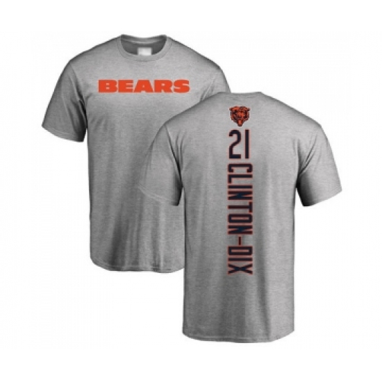 Football Chicago Bears #21 Ha Clinton-Dix Ash Backer T-Shirt - Ujersey