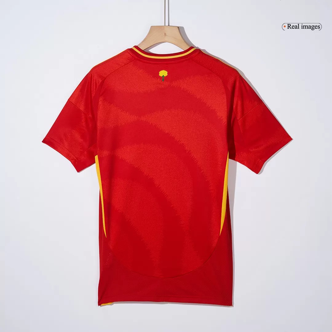 Spain Soccer Jersey Home Custom Shirt EURO 2024 - ujerseystore
