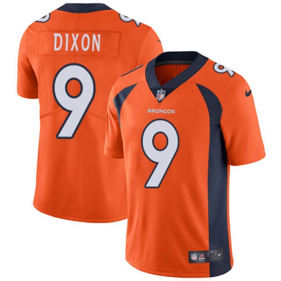 Youth Nike Denver Broncos #9 Riley Dixon Elite Orange Team Color NFL Jersey - Ujersey