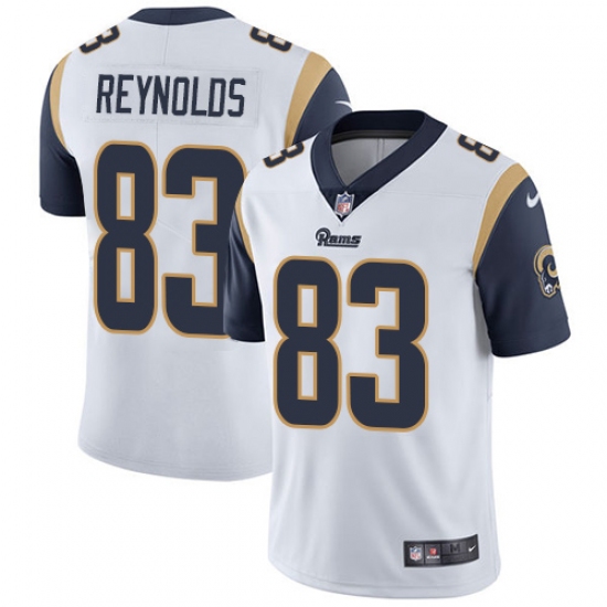 Youth Nike Los Angeles Rams #83 Josh Reynolds White Vapor Untouchable Limited Player NFL Jersey - Ujersey