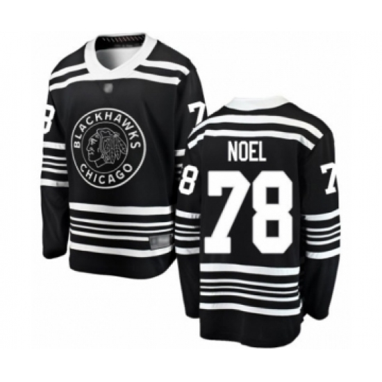 Men's Chicago Blackhawks #78 Nathan Noel Black Alternate Fanatics Branded Breakaway Hockey Jersey - Ujersey