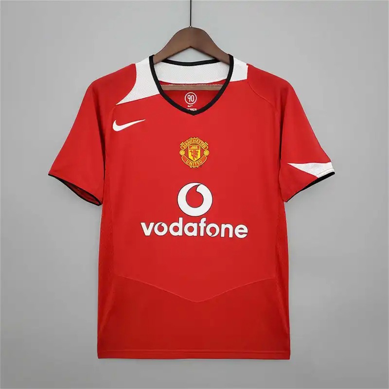 Rooney #8 Manchester United Retro Home Football Jersey Shirt 2004/06 - U-jersey