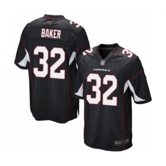 Men's Arizona Cardinals #32 Budda Baker Game Black Alternate Football Jersey - Ujersey