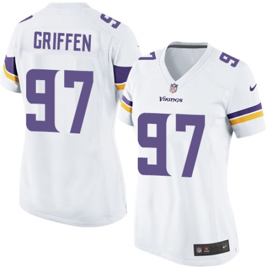 Women's Nike Minnesota Vikings #97 Everson Griffen Game White NFL Jersey - Ujersey