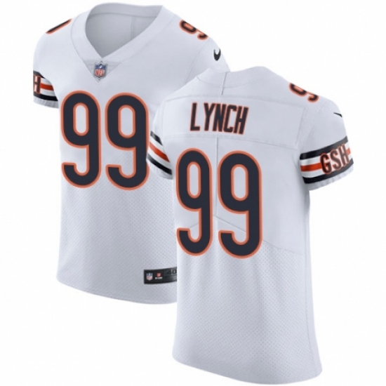 Men's Nike Chicago Bears #99 Aaron Lynch White Vapor Untouchable Elite Player NFL Jersey - Ujersey