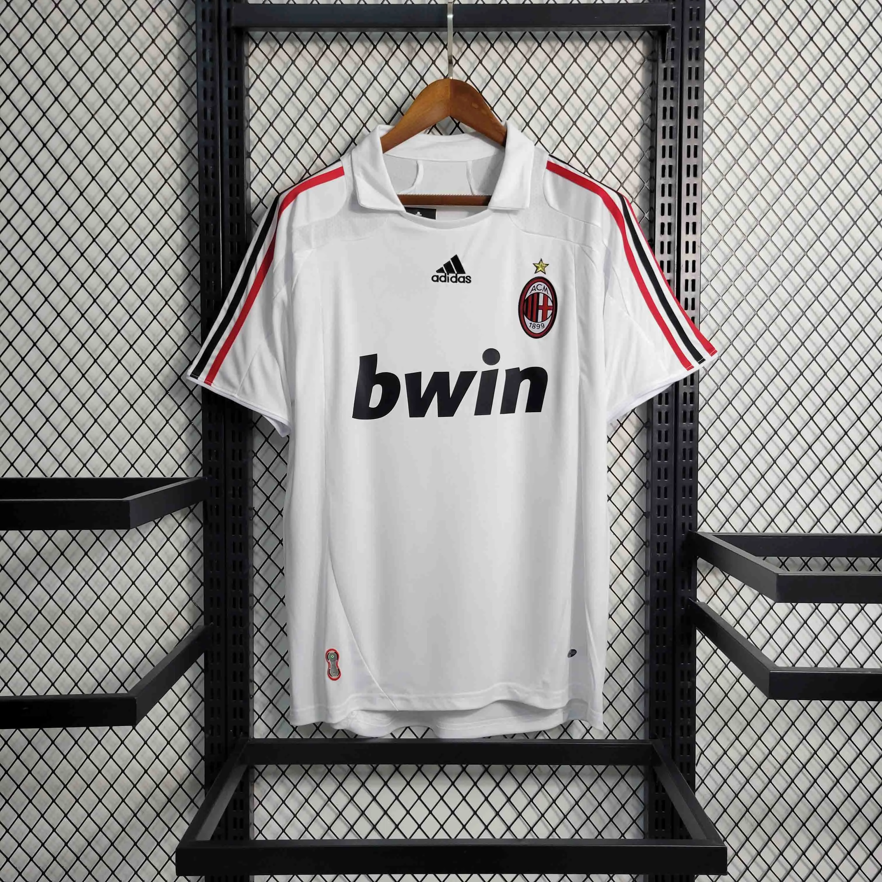 AC Milan Retro Soccer Jersey Away Custom Shirt 2007/08 - Ujersey Shop