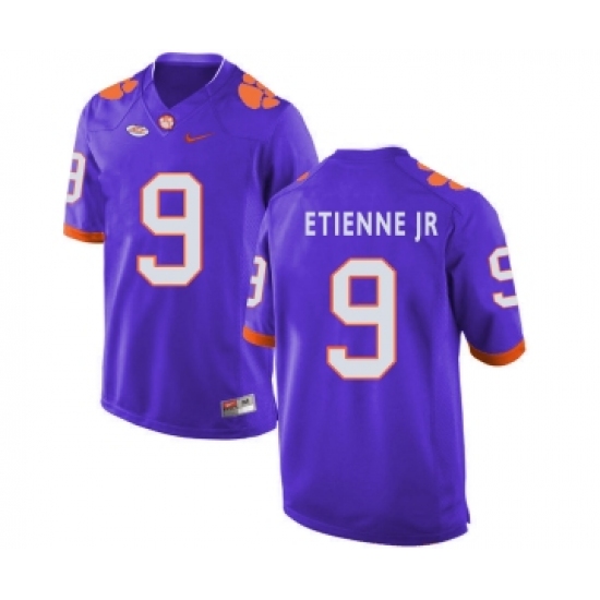 Clemson Tigers 9 Travis Etienne Jr Purple College Football Jersey - Ujersey