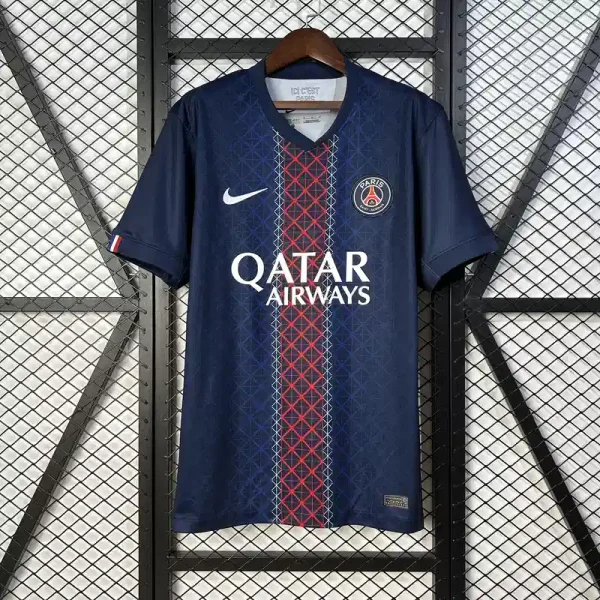 PSG Soccer Jersey Home Custom Shirt 2025/26 - Ujersey