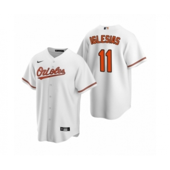 Women's Baltimore Orioles #11 Jose Iglesias Nike White 2020 Replica Home Jersey - Ujersey