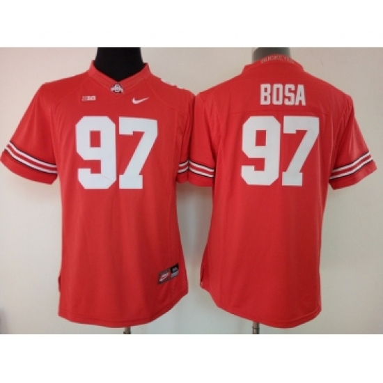 Ohio State Buckeyes 97 Joey Bosa Red College Football Jersey - Ujersey